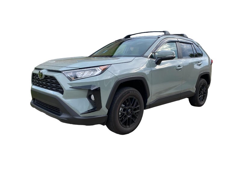 Optimal Co 2019-2025 Tape-On Rain Guards Side Window Deflector Visors for Toyota Rav4 LE XLE SE XSE Hybrid Premium Limited 2020 2021 2022 2023 2024 - Image 2